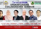 Delegasi Departemen Matematika dan Sains Data UNAND Menjadi Visiting Lecturer dalam Seminar Kolaboratif di UniMAP Malaysia